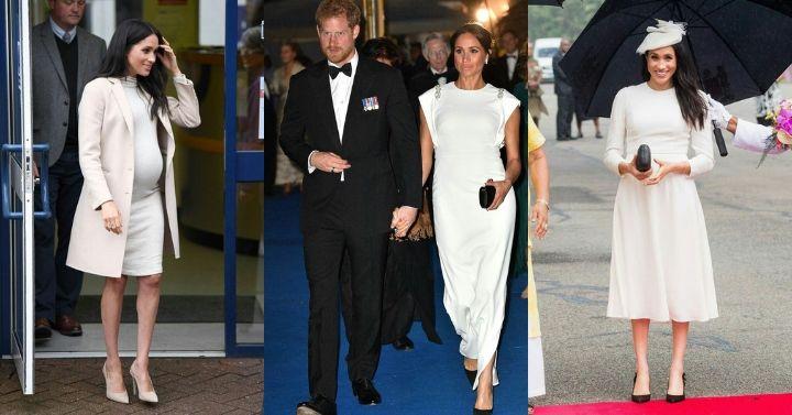 gaya busana meghan markle