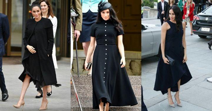 inspirasi fashion dress meghan markle