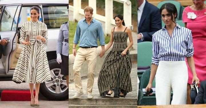 inspirasi gaya busana meghan markle