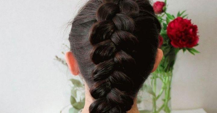 cara mengepang rambut anak simple