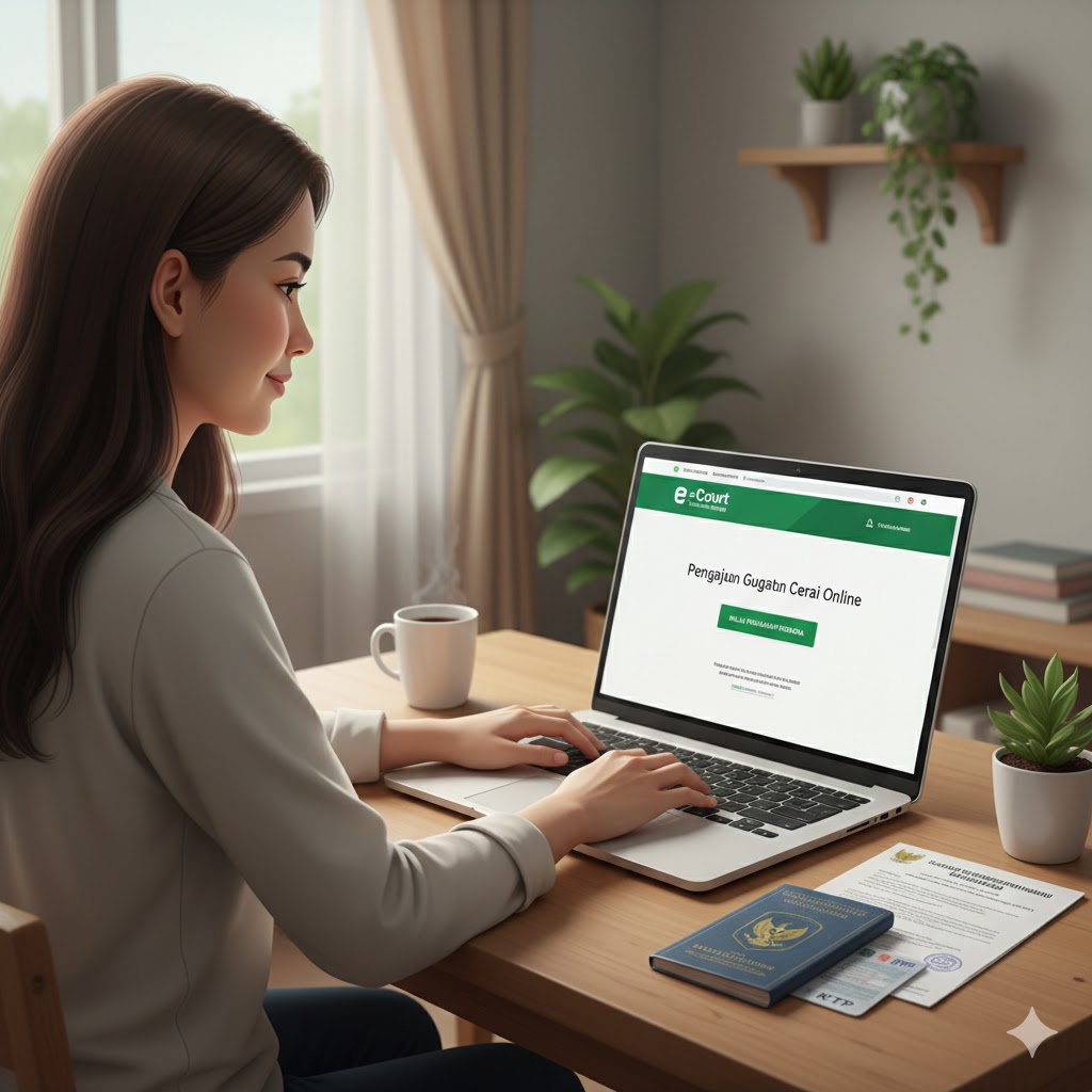 cerai gugat online, surat cerai gratis, cerai tanpa suami, e-Court perceraian, cara cerai Pengadilan Agama, prodeo cerai, gugatan cerai mandiri, tips cerai Bekasi