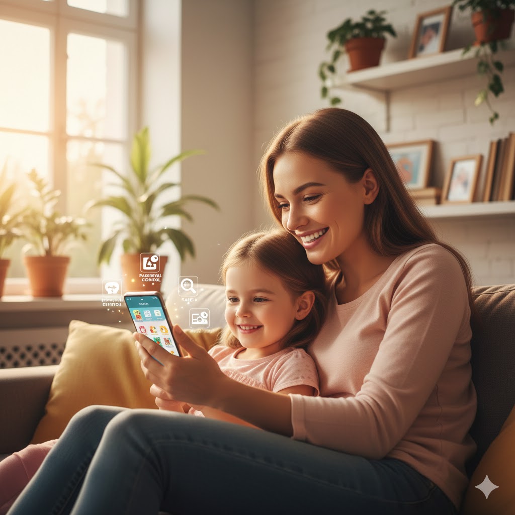 tips aplikasi anak, parental control smartphone, cegah kecanduan gadget, screen time anak, Google Family Link, Screen Time iPhone, aplikasi edukatif anak, digital parenting