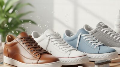 cuci sneakers, tips merawat sneakers, sneakers berdasarkan bahan, cara bersihkan sepatu kulit, suede care, mesh sneakers, kanvas cleaning, sneaker maintenance