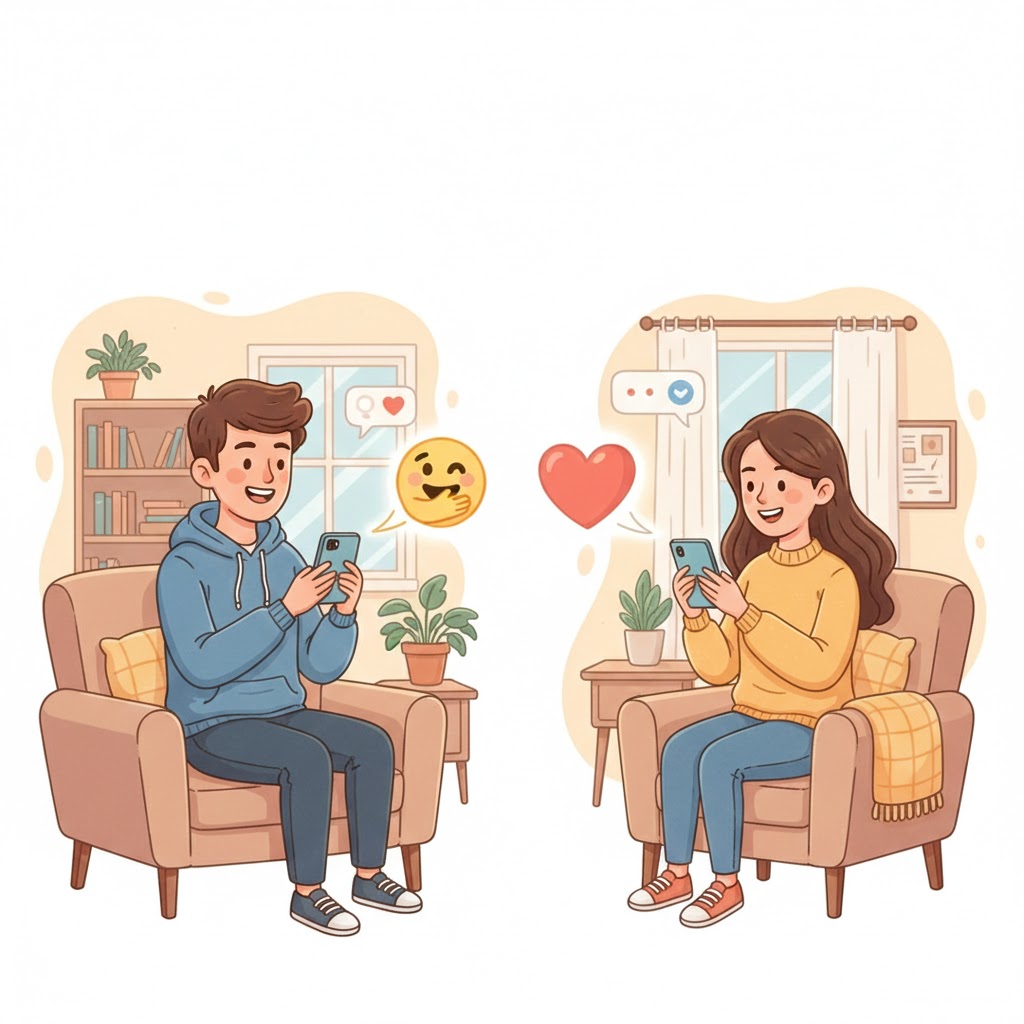 peluk online, virtual hug, arti peluk online, ekspresi kasih sayang digital, support online, emoji hug, komunikasi virtual, mental health digital