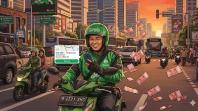 gaji grab, pendapatan driver grab, ojol indonesia, grab 2026, tips driver grab, income ojol, pekerjaan sampingan, ride hailing