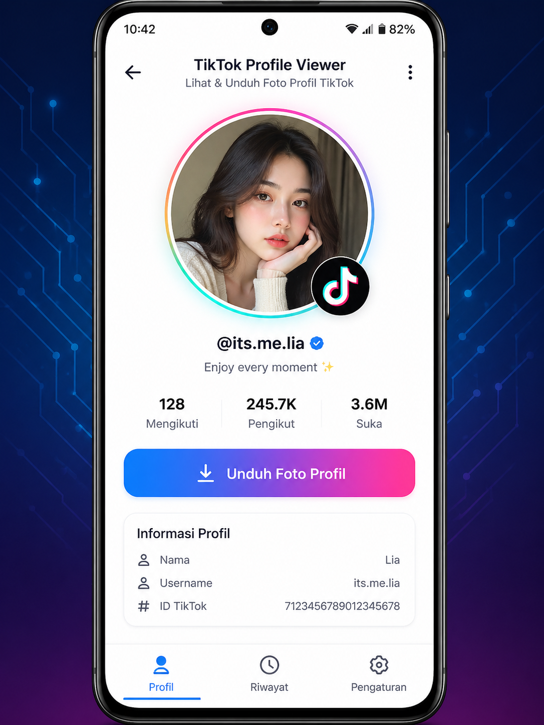 Temukan 4 cara unduh foto profil TikTok tanpa iklan dengan mudah dan aman. Panduan lengkap tanpa ribet untuk hasil kualitas tinggi.
